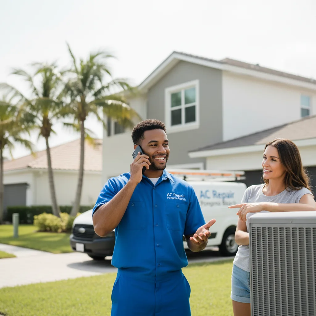 AC Repair Pompano Beach customer support in Marmora